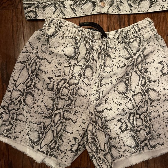 Alexander Wang 2 Piece Denim Set - Picture 3 of 3